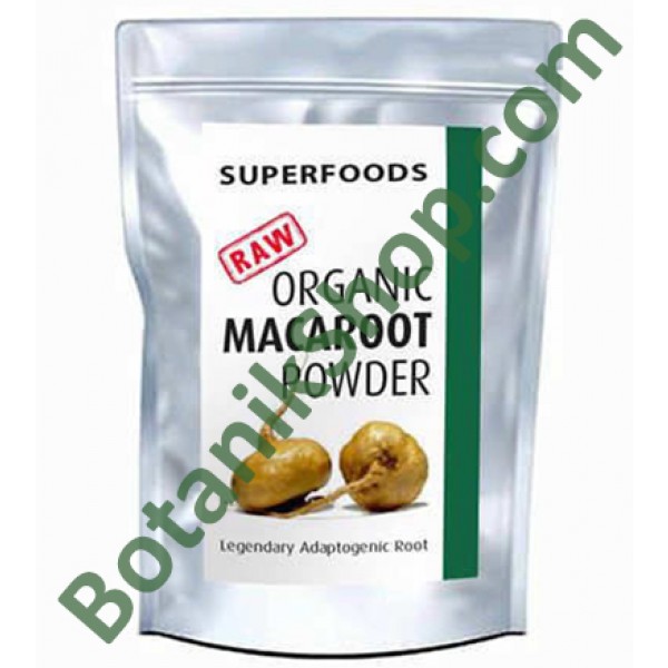 Superfoods Organic Maca Root Powder Organik Maca Kökü Tozu